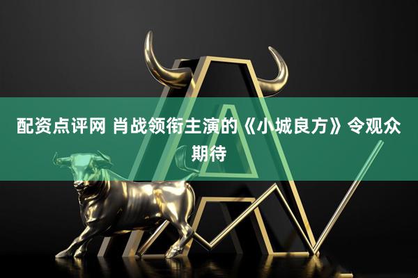 配资点评网 肖战领衔主演的《小城良方》令观众期待
